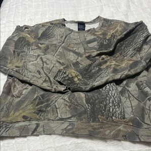 Out fit ridge Camouflage Men's Sweater